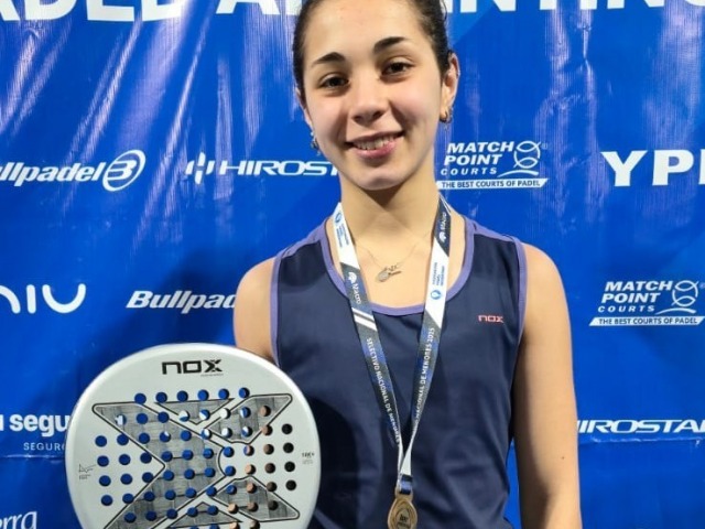 Jazmn Dos Santos tricampeona y pasaje al Mundial